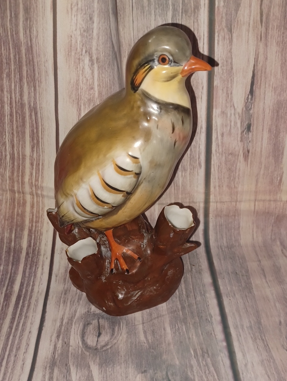 Vintage Ceramic Quail Figure